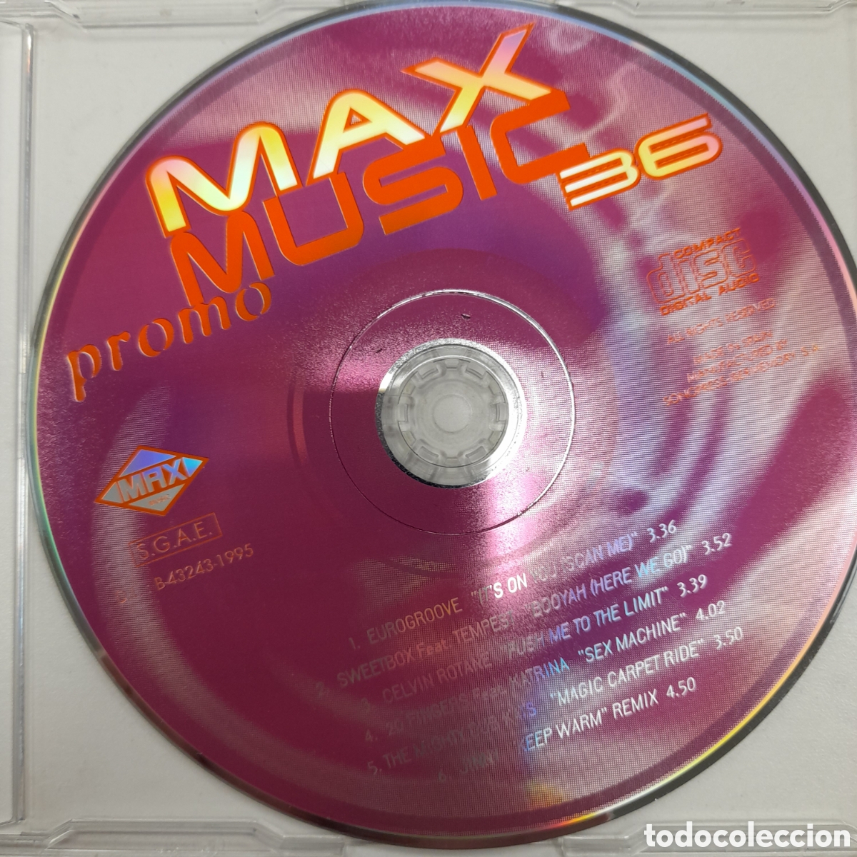 varios – promo 36. 1995. cd, promo. eurogroove, - Compra venta en  todocoleccion