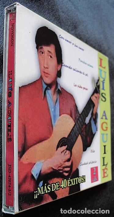 CDs de m&uacute;sica: LUIS AGUILE 2 CD MAS DE 40 EXITOS - Foto 2