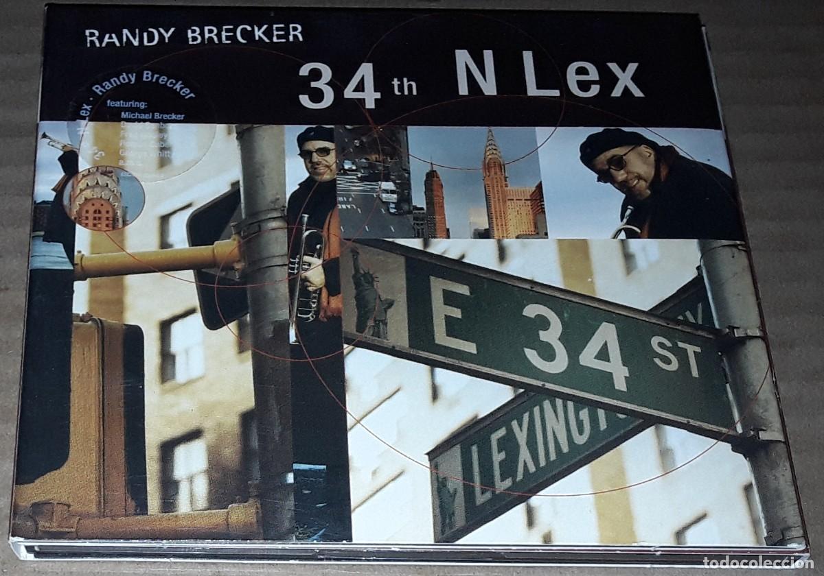 CDs de m&uacute;sica: CD - RANDY BRECKER - 34 th N LEX - DIGIPACK - Foto 1