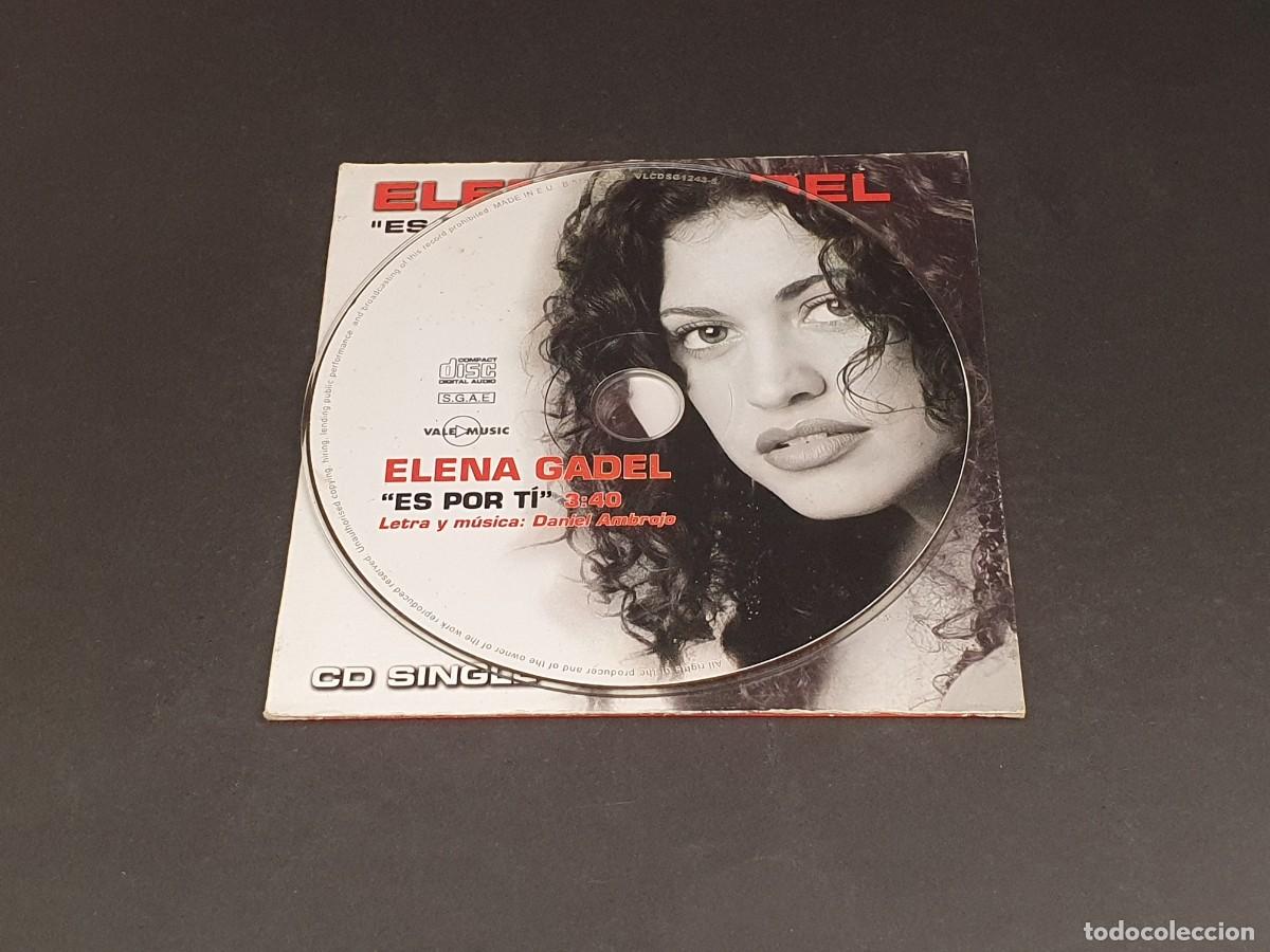 CDs de m&uacute;sica: CD SINGLE - ELENA GADEL - ES PPR T&Iacute; - 2002 - Foto 2