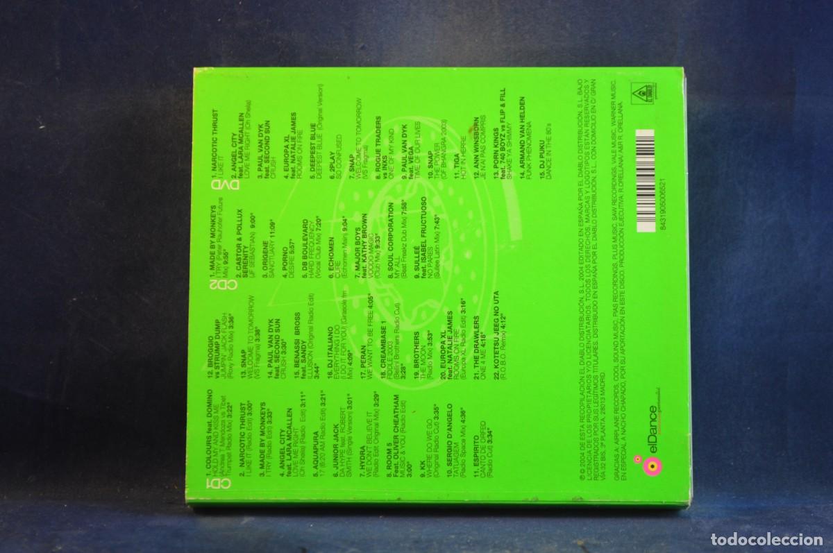 CDs de m&uacute;sica: VARIOUS &ndash; EL DANCE 04 - 2 CD + DVD - Foto 2