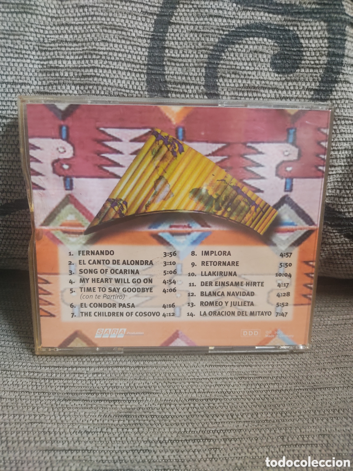 CDs de m&uacute;sica: Great Hits - With Panflute - Foto 2
