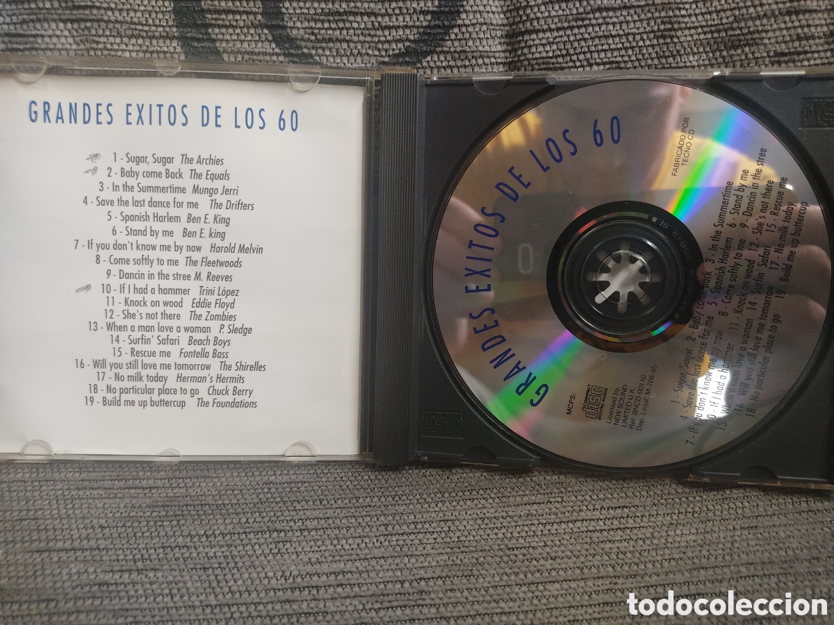 CDs de m&uacute;sica: Grandes &eacute;xitos de los 60 - Foto 3