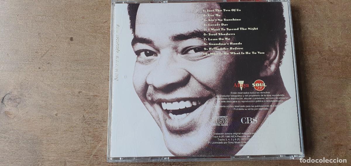 CDs de m&uacute;sica: BILL WITHERS. GREATEST HITS. CD - Foto 2