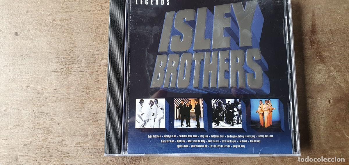CDs de m&uacute;sica: ISLEY BROTHERS. LEGENDS. CD - Foto 1
