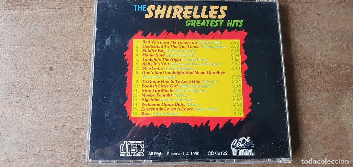 CDs de m&uacute;sica: THE SHIRELLES. GREATEST HITS CD - Foto 2