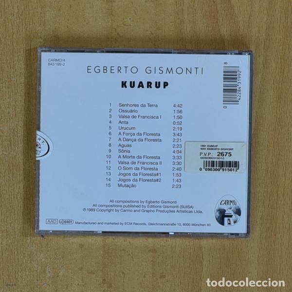 CDs de m&uacute;sica: EGBERTO GISMONTI - KUARUP - CD - Foto 2