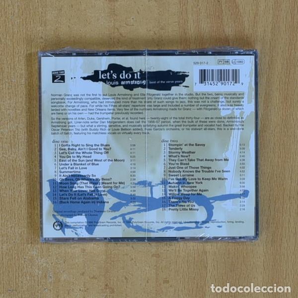 CDs de m&uacute;sica: LOUIS ARMSTRONG - LETS DO IT - CD - Foto 2
