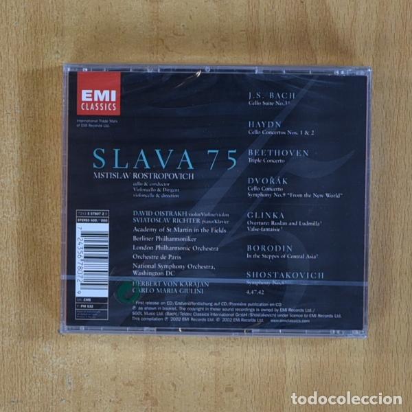 CDs de m&uacute;sica: ROSTROPOVICH - SLAVA 75 - CD - Foto 2