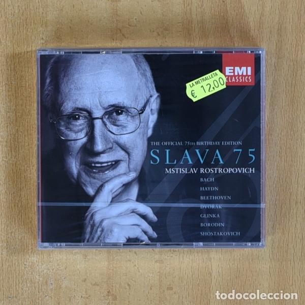 CDs de m&uacute;sica: ROSTROPOVICH - SLAVA 75 - CD - Foto 1