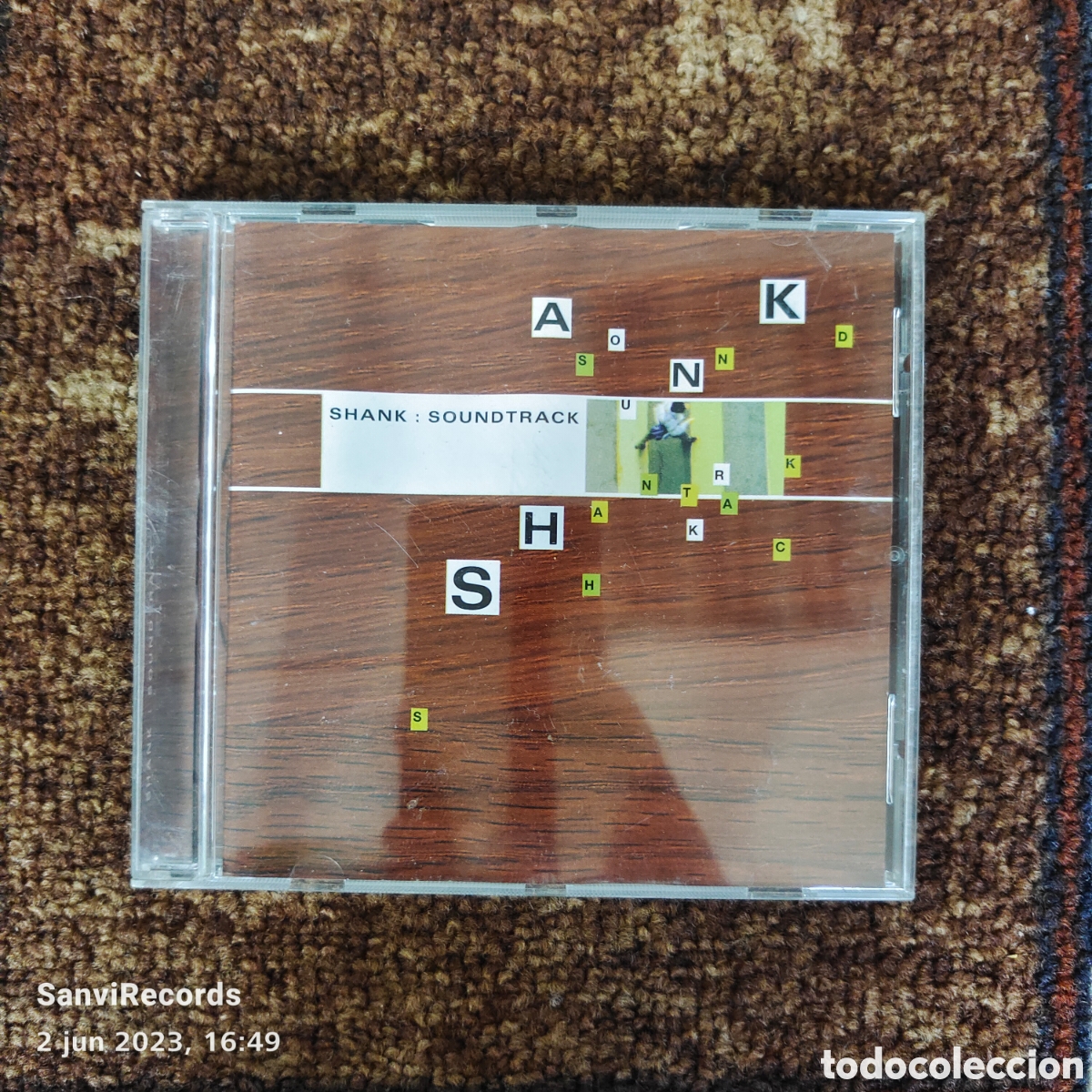 CDs de m&uacute;sica: CD SHANK: SOUNDTRACK - Foto 1