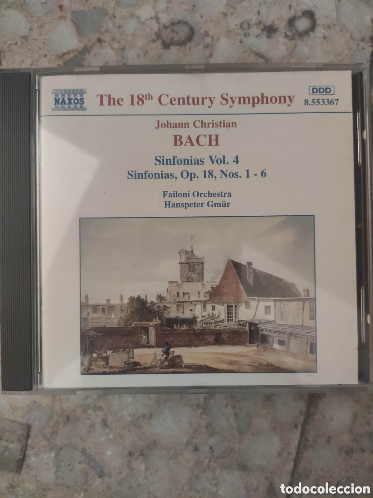 Musik-CDs: CD BACH SINFONIAS VOLUMEN 4 . SINFONIAS OP 18 N&ordm; 1-6. HANSPETER GMUR