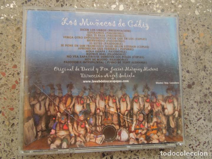 CDs de m&uacute;sica: LOS MU&Ntilde;ECOS DE CADIZ- CARNAVAL 2011 - CD - Foto 2