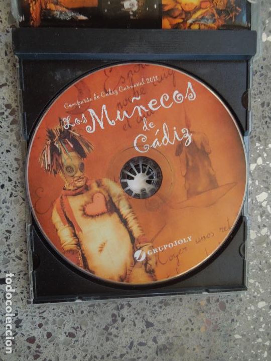 CDs de m&uacute;sica: LOS MU&Ntilde;ECOS DE CADIZ- CARNAVAL 2011 - CD - Foto 3