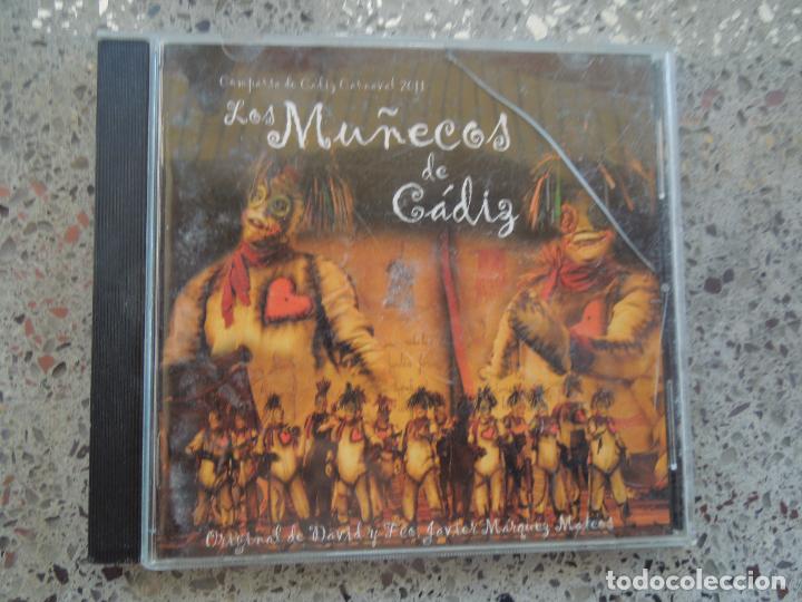 CDs de m&uacute;sica: LOS MU&Ntilde;ECOS DE CADIZ- CARNAVAL 2011 - CD - Foto 1