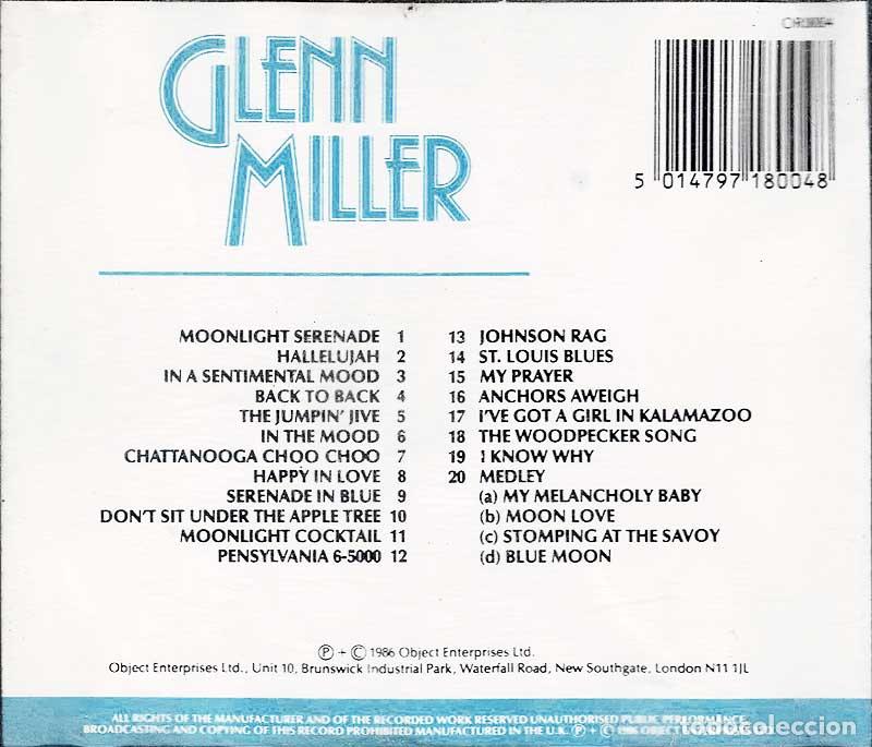 CDs de m&uacute;sica: Glenn Miller - Glenn Miller. CD - Foto 2
