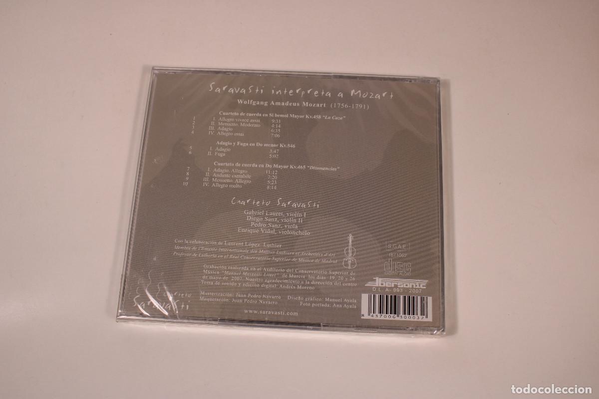 CDs de m&uacute;sica: saravasti interpreta a mozart - c105 - Foto 2