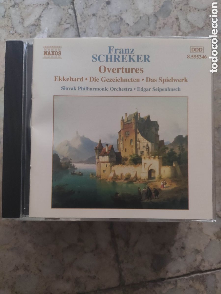 CD di Musica: CD FRANK SCHREKER. OVERTURES EKKEHARD. EDGAR SEIPENBUSCH