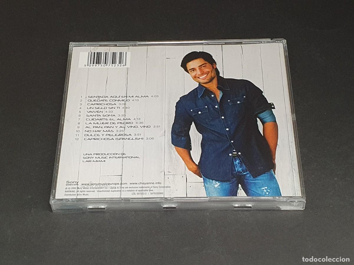 CDs de m&uacute;sica: CD CHAYANNE - SINCERO - 2003 - Foto 3