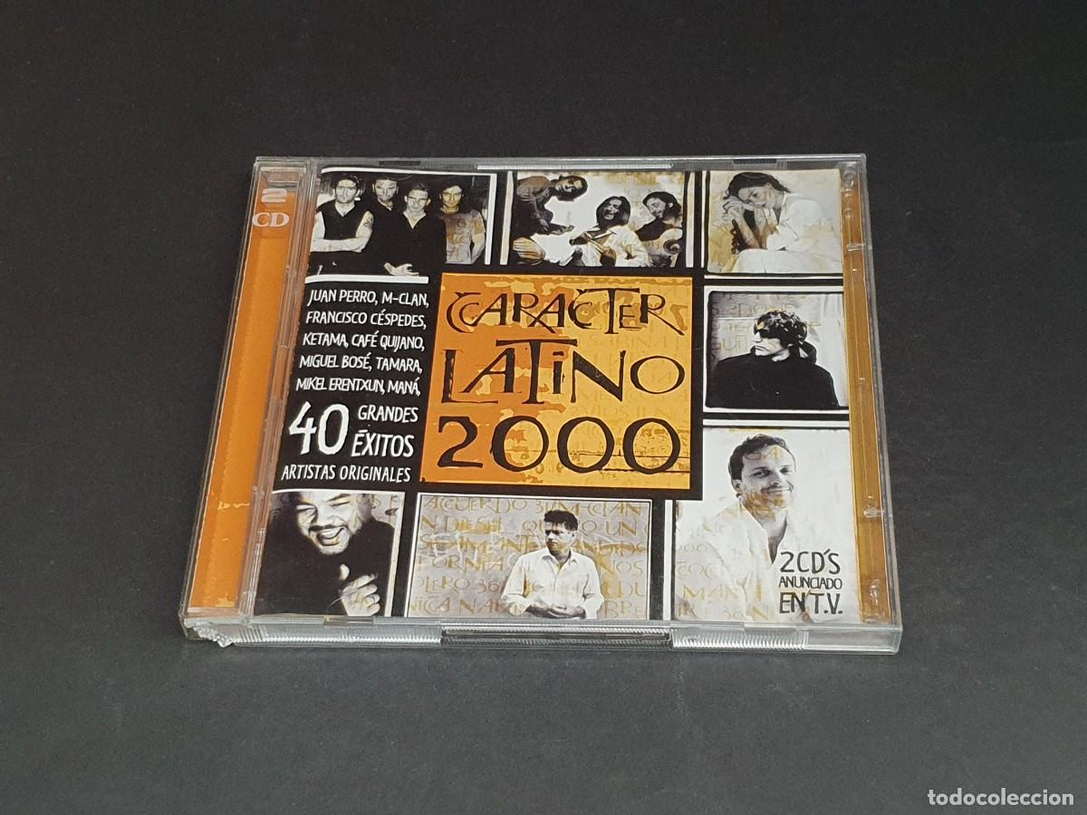 CDs de m&uacute;sica: 2CD CARACTER LATINO 2000 - Foto 1