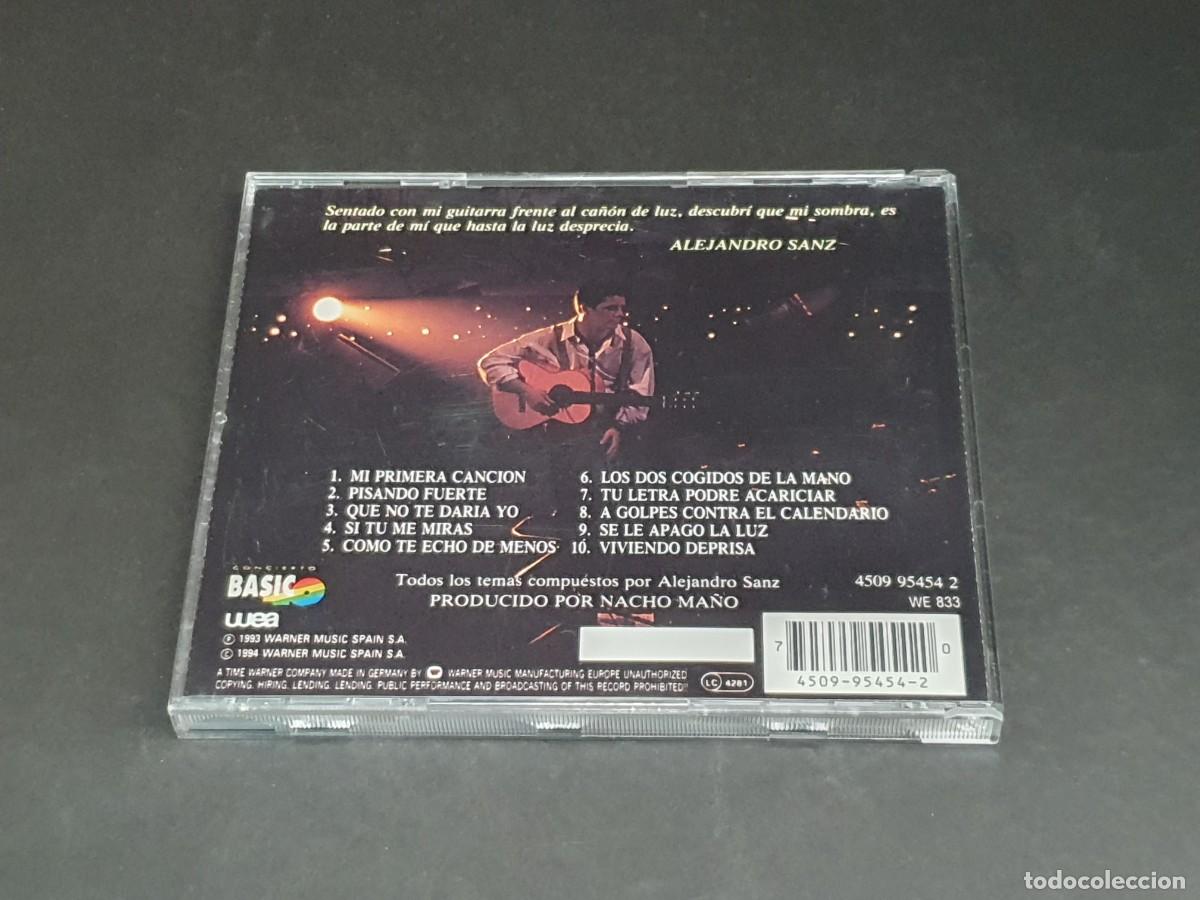 CDs de m&uacute;sica: CD ALEJANDRO SANZ - BASICO - 1993 - Foto 3