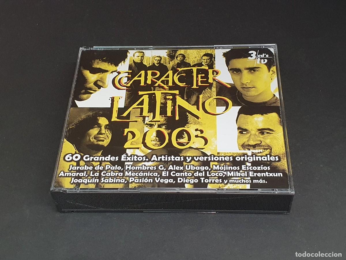 CDs de m&uacute;sica: 3CD CARACTER LATINO 2003 - Foto 1