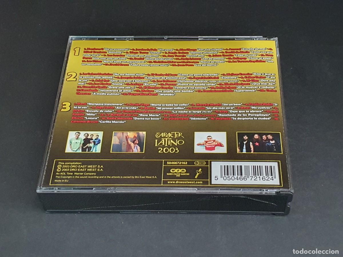 CDs de m&uacute;sica: 3CD CARACTER LATINO 2003 - Foto 4