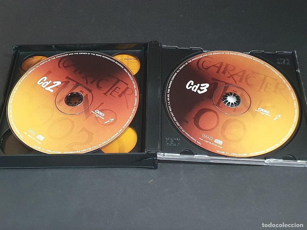 CDs de m&uacute;sica: 3CD CARACTER LATINO 2002 - Foto 3