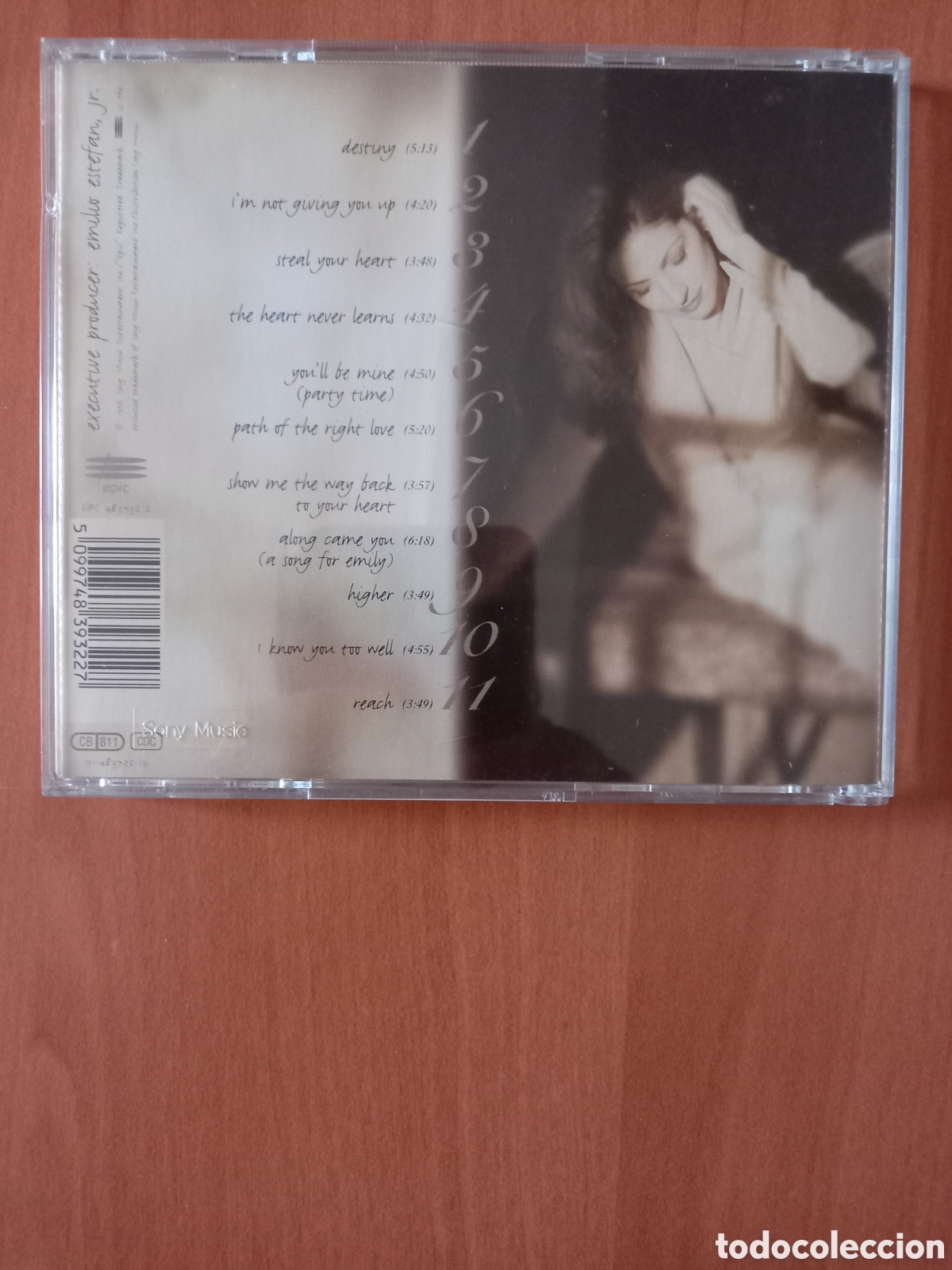 CDs de m&uacute;sica: GLORIA ESTEFAN &rdquo;DESTINY&rdquo; CD 1996 - Foto 3