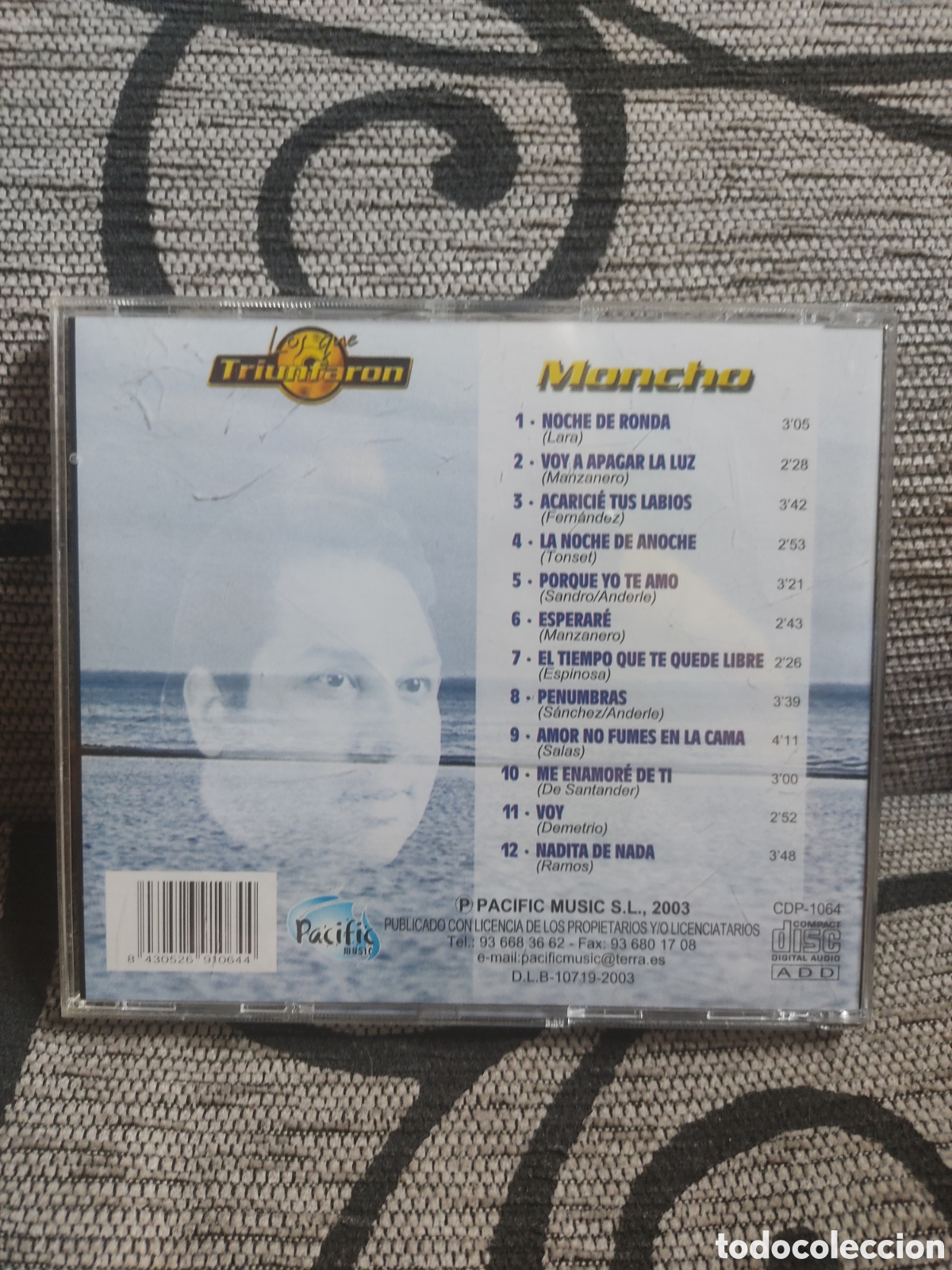 CDs de m&uacute;sica: Los que triunfaron - Moncho - Foto 2