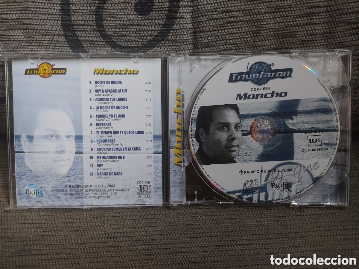 CDs de m&uacute;sica: Los que triunfaron - Moncho - Foto 3