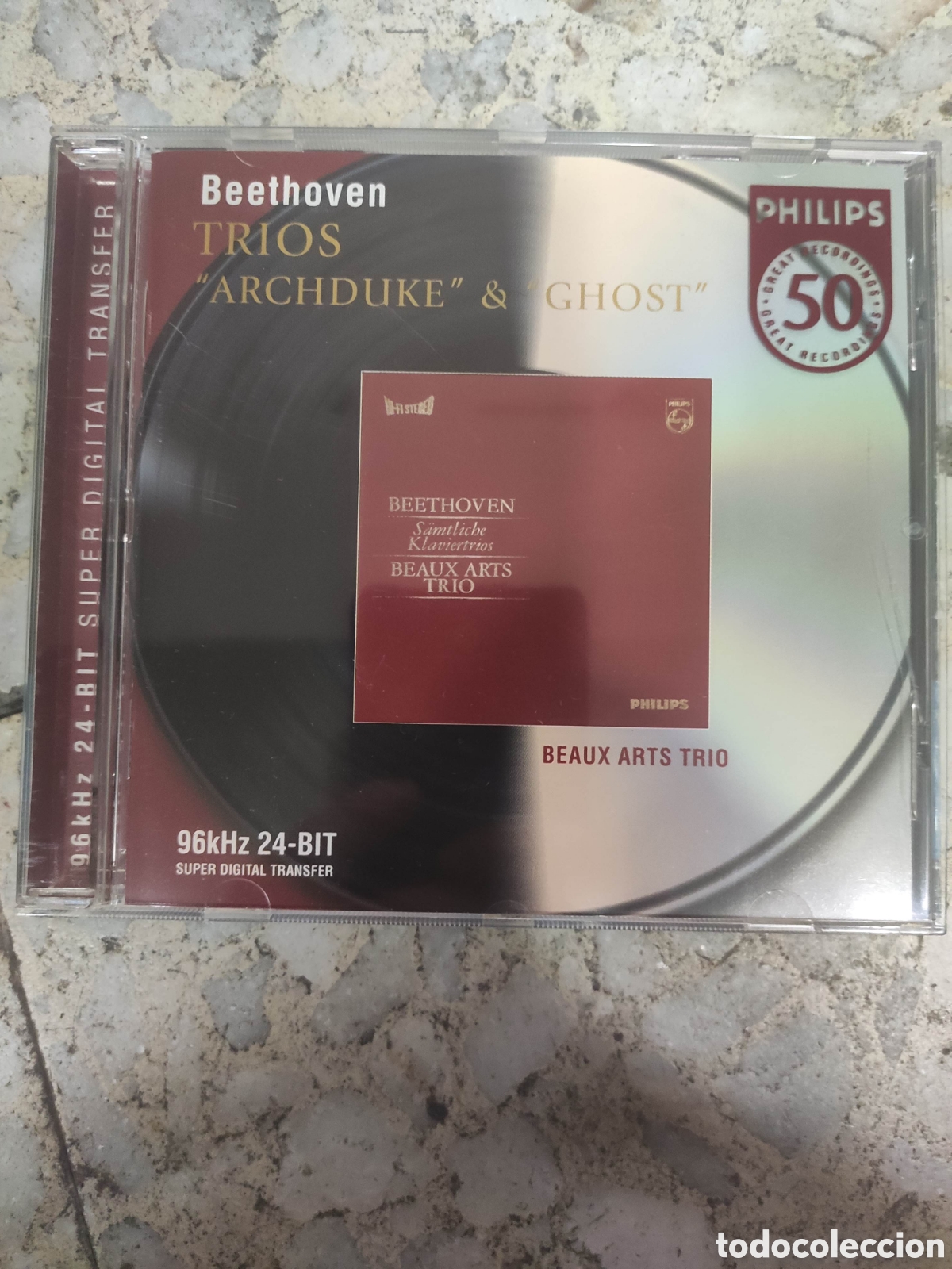 CDs de m&uacute;sica: CD BEETHOVEN TRIOS ARCHDUKE & GHOST. MENAHEM PRESSLER - Foto 1