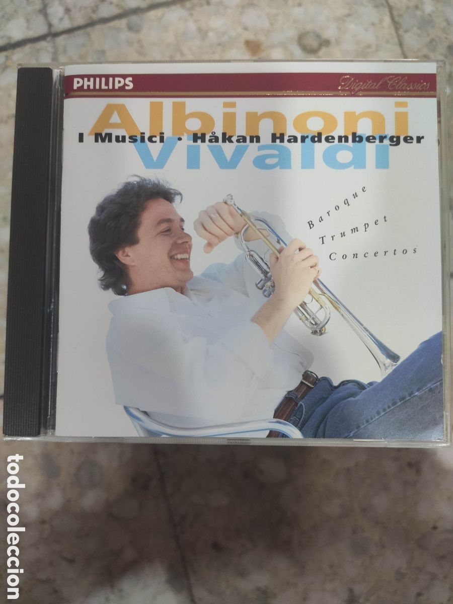 CDs de M&uacute;sica: CD HAKAN HARDENBERGER. ALBINONI VIVALDI BAROQUE TRUMPET CONCERTOS