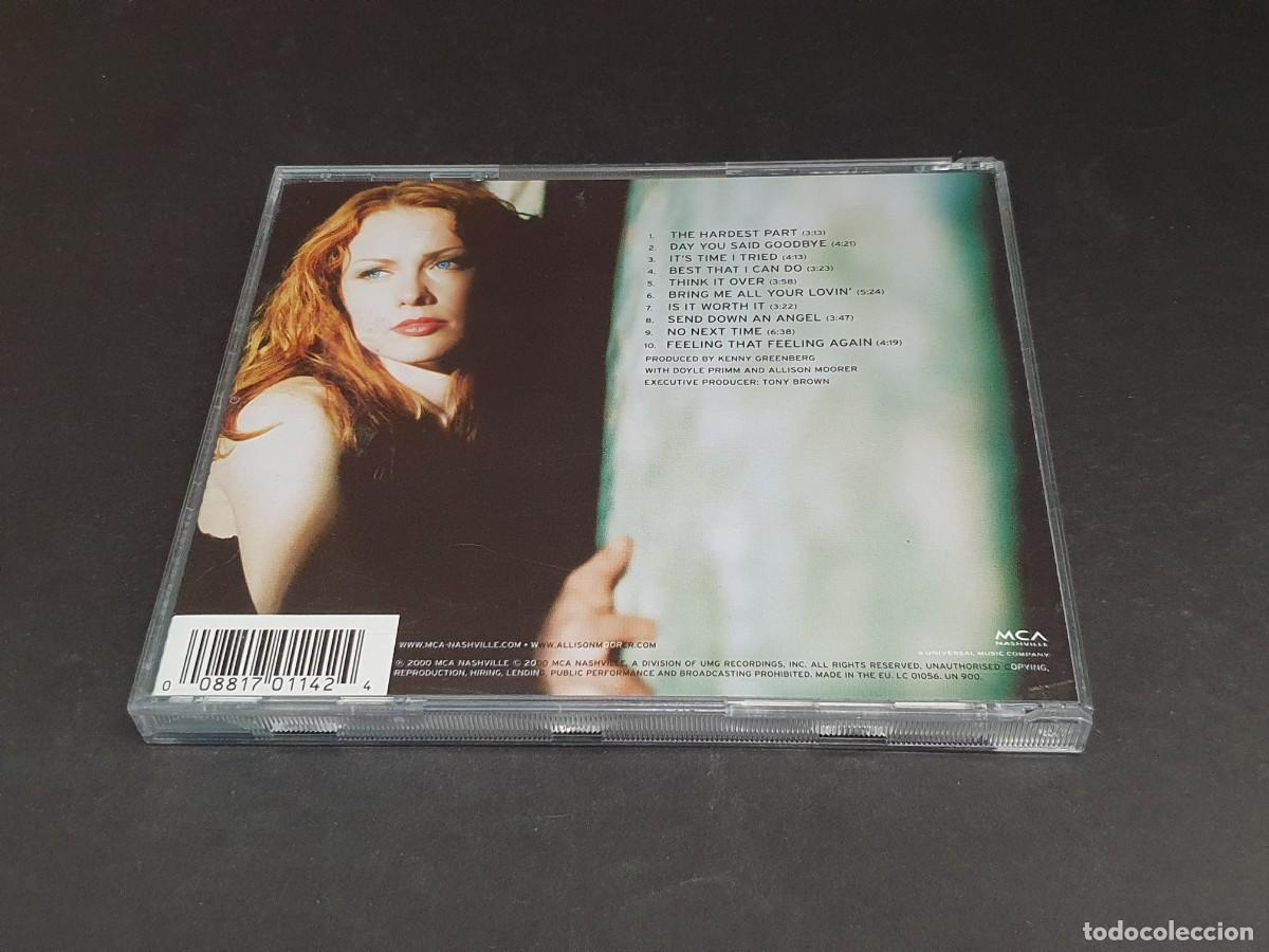 CDs de m&uacute;sica: CD ALISON MOORER - THE HARDEST PART - 2000 - Foto 3