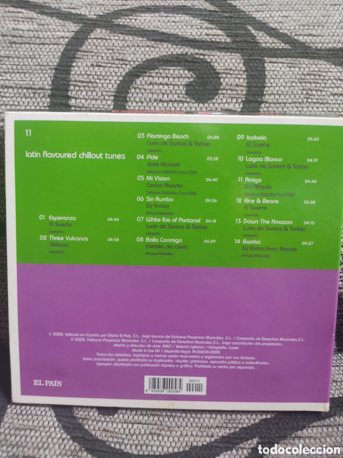 CDs de m&uacute;sica: Lat&iacute;n flavoured chillout tunes - Foto 2
