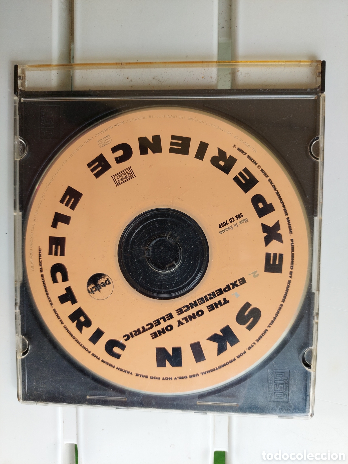 CDs de m&uacute;sica: Skin CD single Experience Electric (hard rock) - Foto 1
