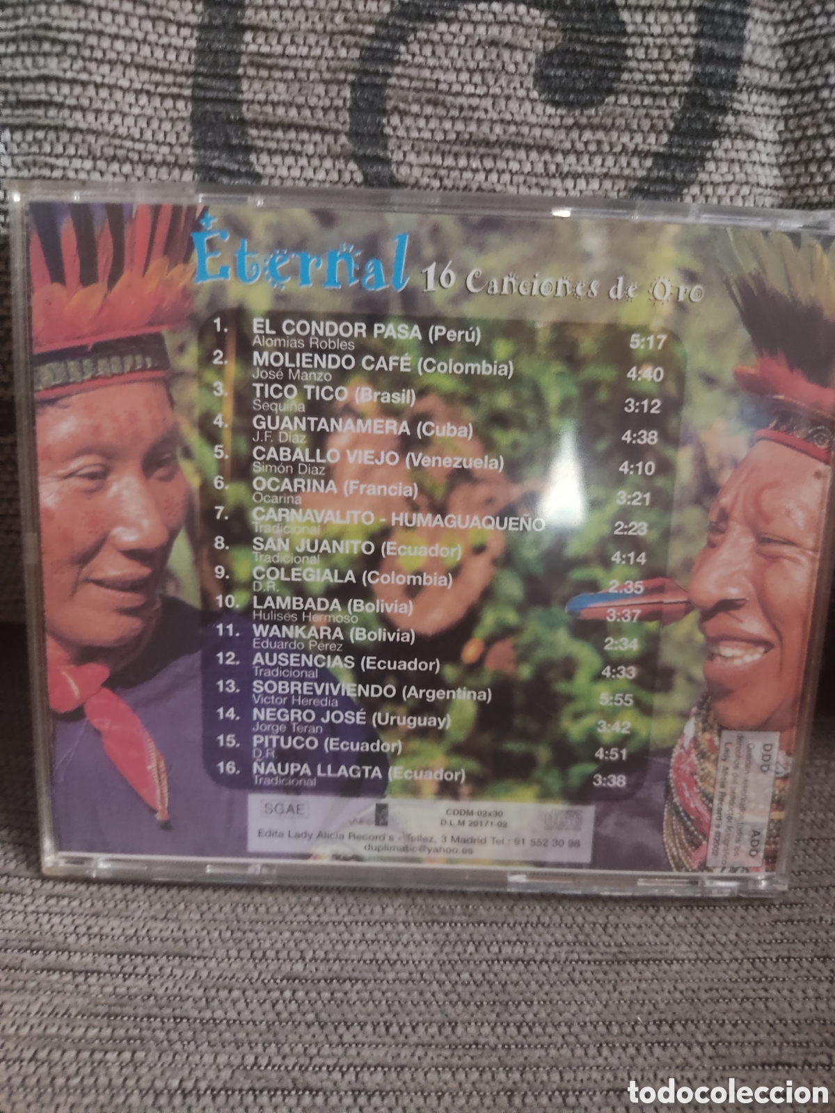 CDs de m&uacute;sica: Eternal - 16 canciones de oro - Foto 2