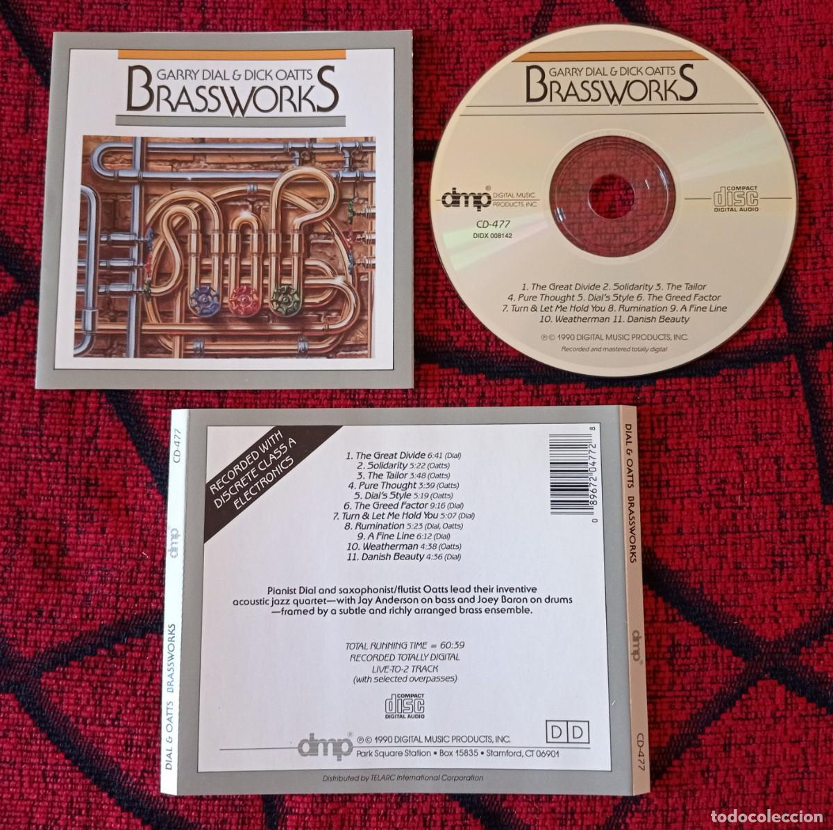 CDs de m&uacute;sica: GARRY DIAL & DICKS OATTS ** Brassworks ** CD ORIGINAL 1990 USA