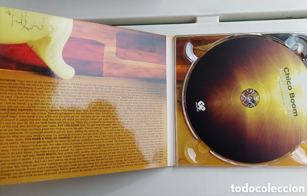 CDs de m&uacute;sica: Chico Boom CD Squeezing The Time EP - Foto 2