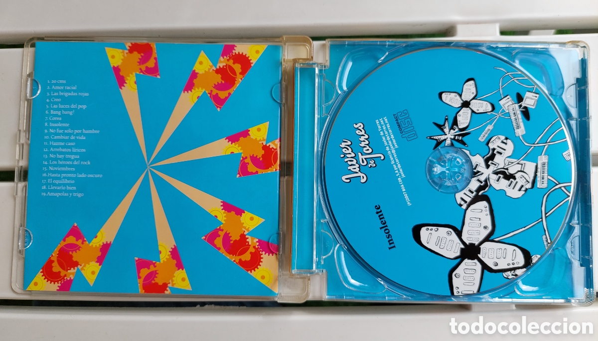 CDs de m&uacute;sica: Javier de Torres CD Insolente (pop indie) - Foto 2