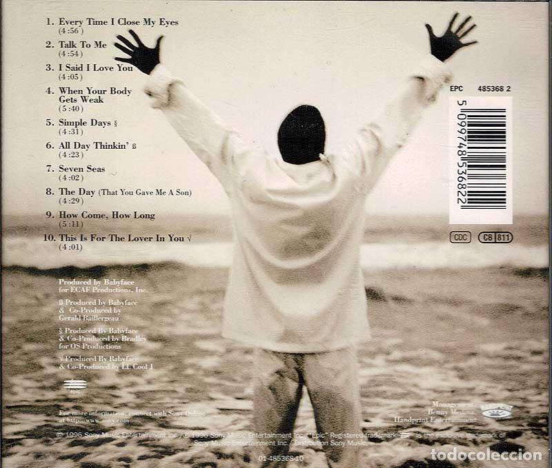 CDs de m&uacute;sica: Babyface - The Day. CD - Foto 2