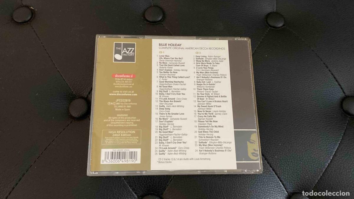 CDs de m&uacute;sica: 12 CDS. Billie Holiday - Foto 8