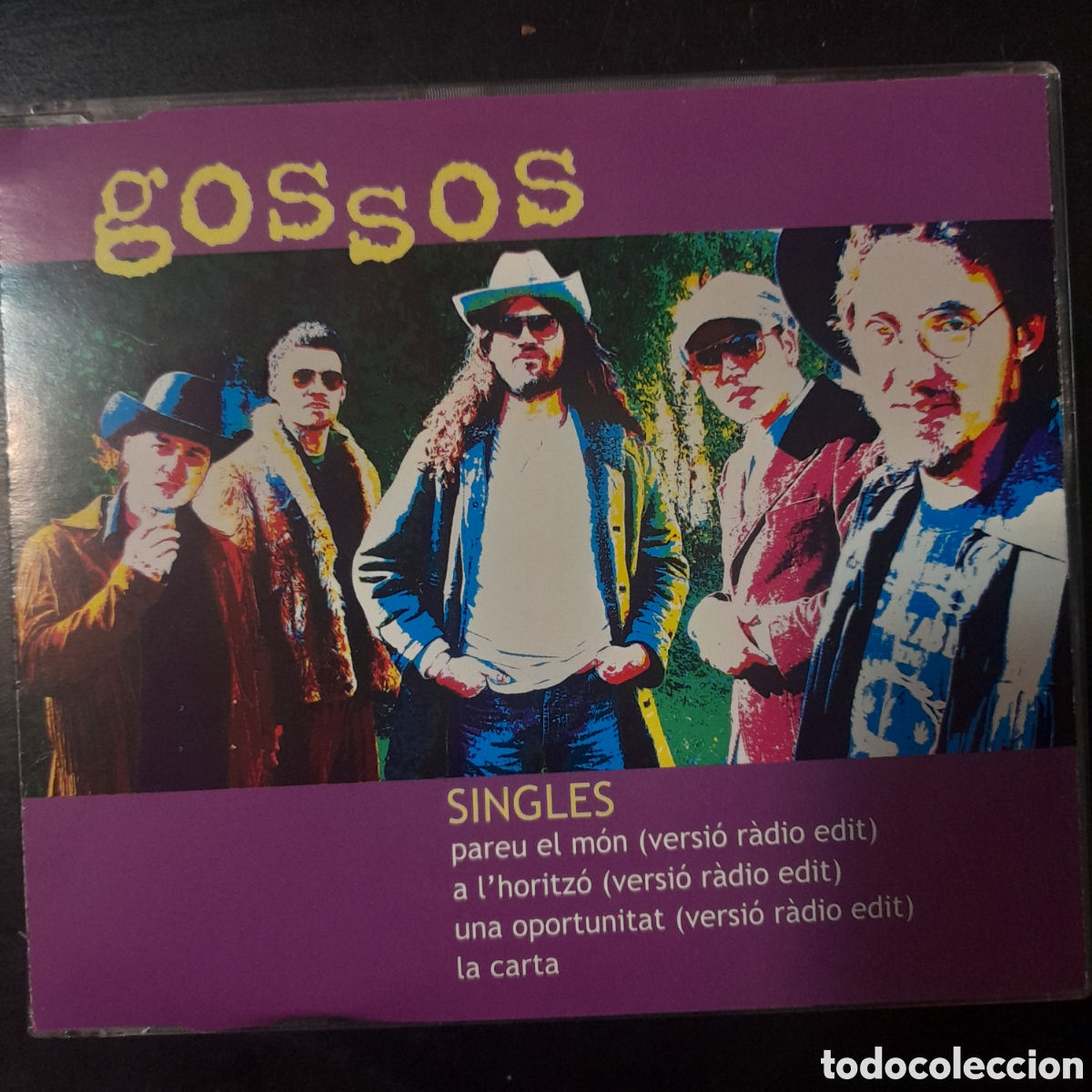 CDs de m&uacute;sica: Gossos &ndash; Singles. 2003 CD, Single, Promo, Slim Case - Foto 1