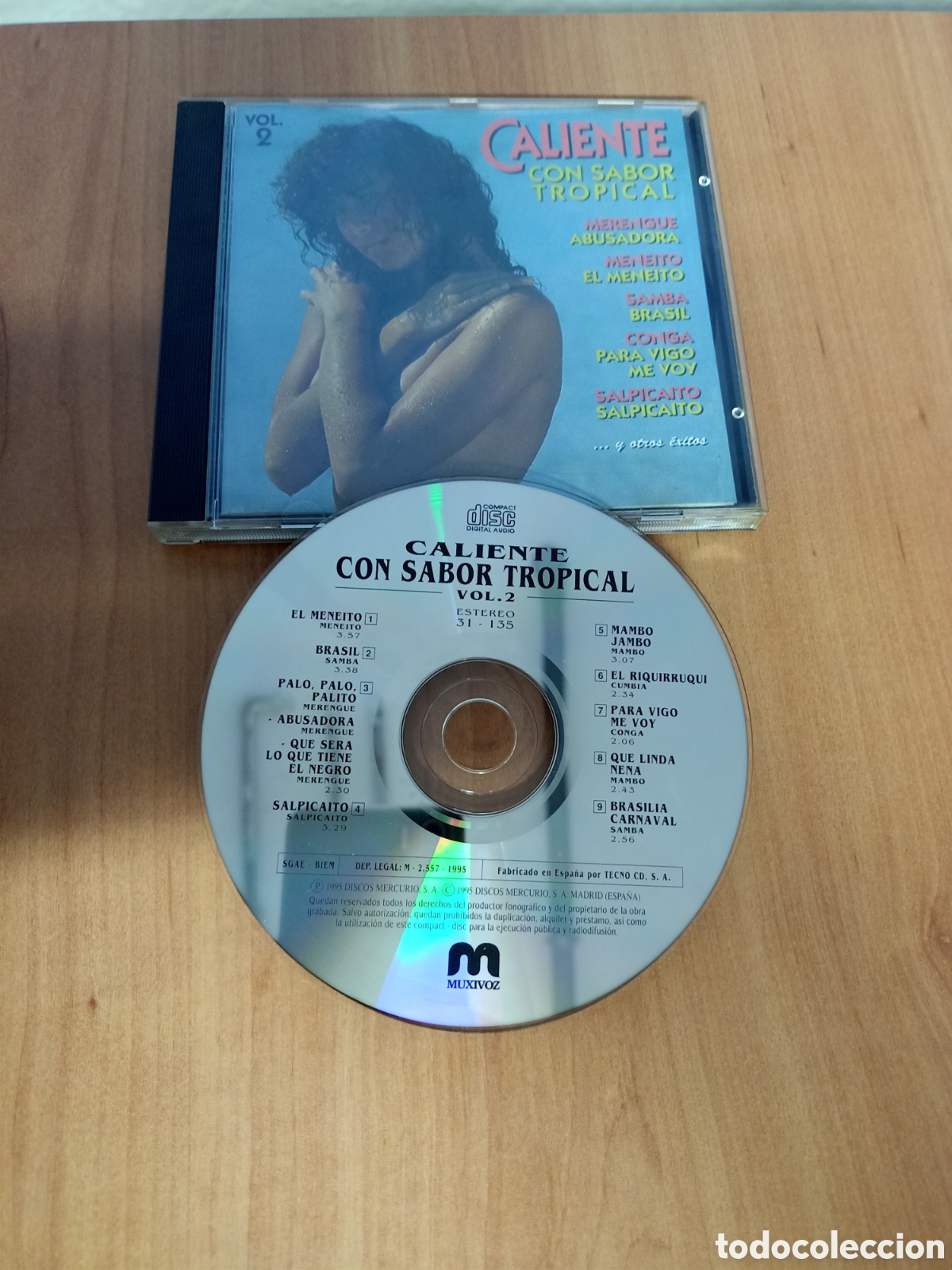 CDs de m&uacute;sica: Caliente con sabor tropical vol 2 - Foto 1