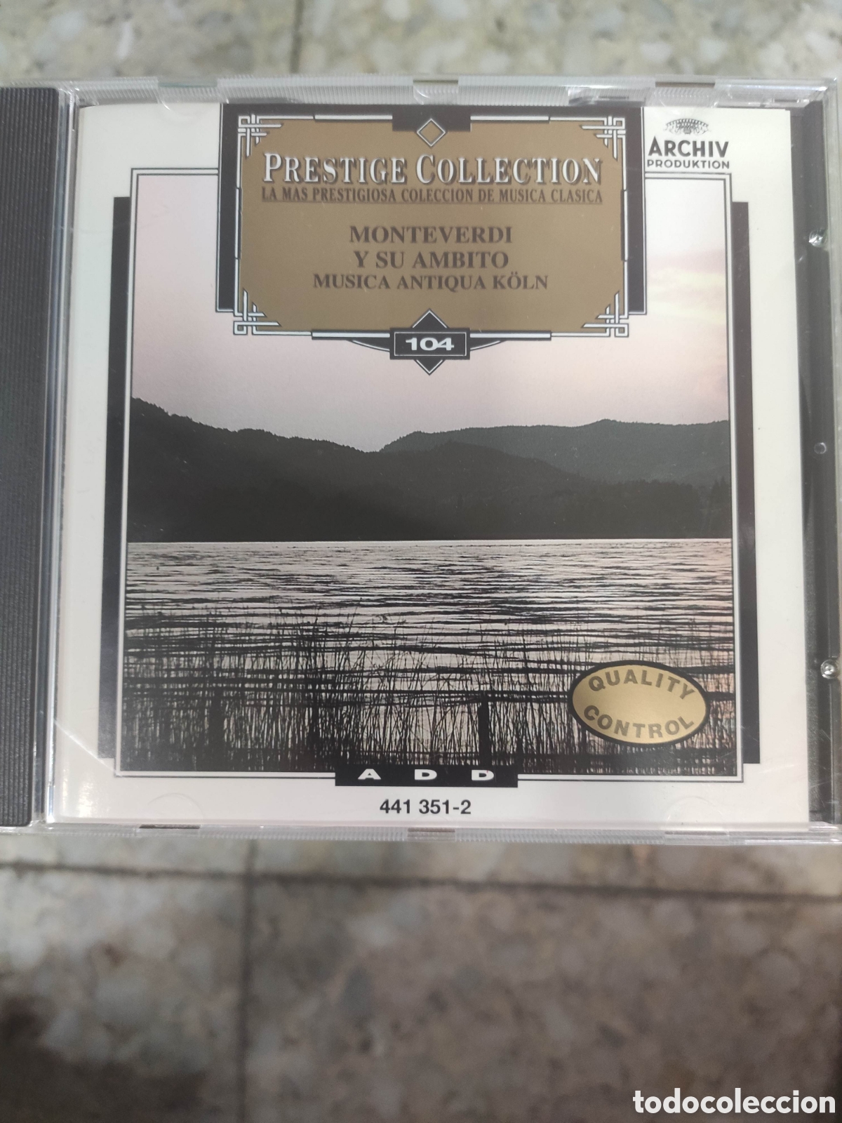 Musik-CDs: CD MONTEVERDI Y SU AMBITO. MUSICA ANTIQUA KOLN. PRESTIGE COLLECTION