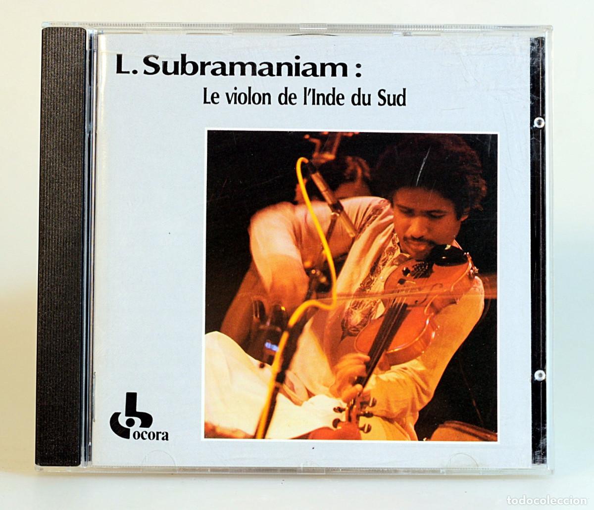 CDs de m&uacute;sica: CD Le violon de lInde du Sud - L. SUBRAMANIAM - Foto 1