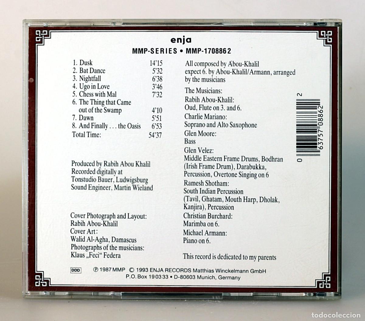 CDs de m&uacute;sica: CD Between Dusk and Dawn - Rabih Abou-Khalil - Foto 2