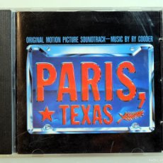 CDs de Música: CD PARIS, TEXAS - RY COODER - BSO