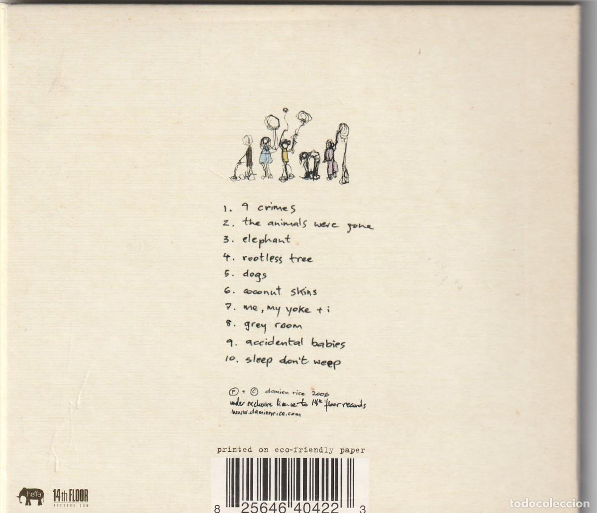 CDs de m&uacute;sica: DAMIEN RICE - 9 (CD WB 2006 CANADA) DIGIPACK - Foto 2