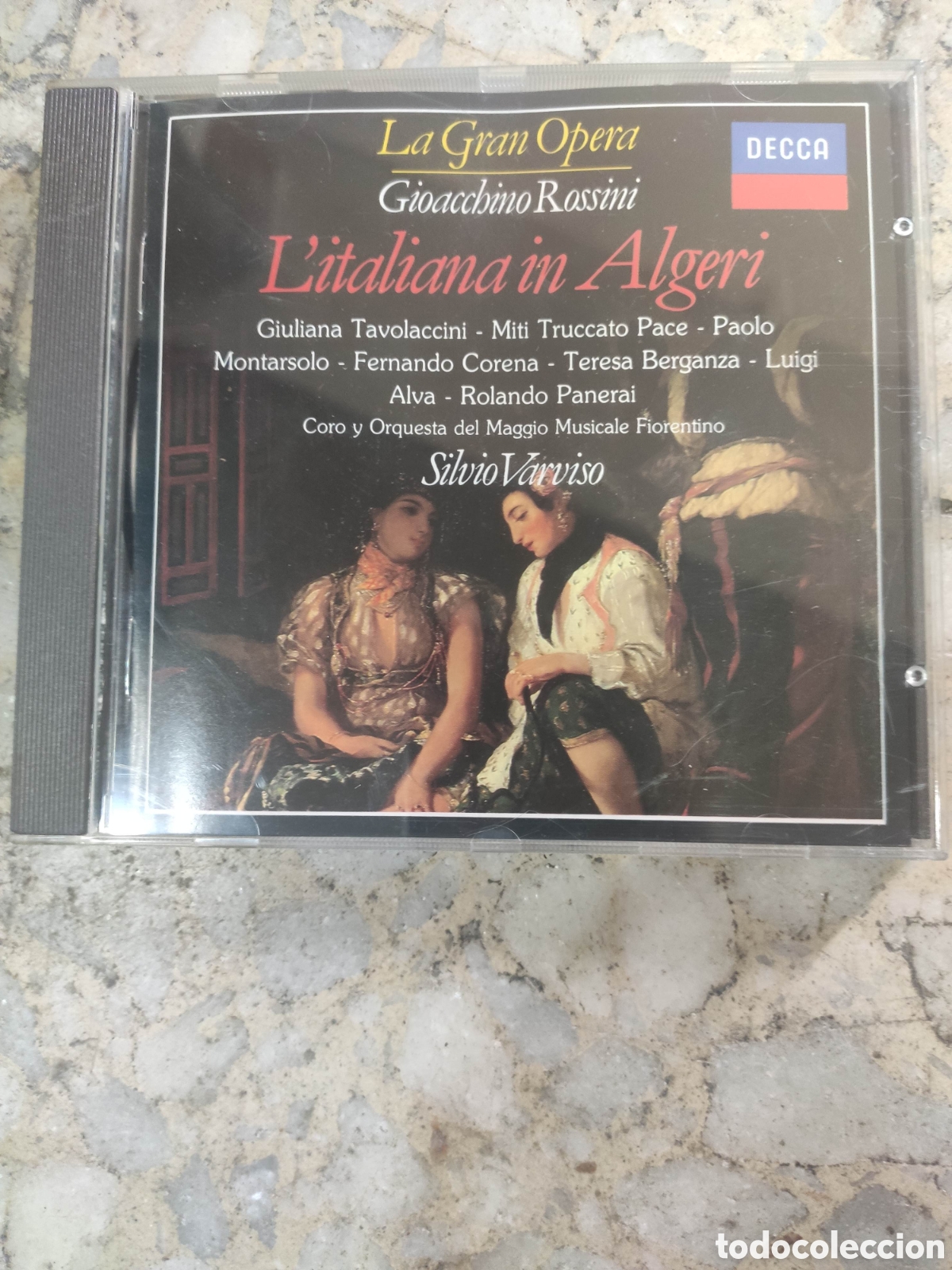 CD di Musica: CD L'ITALIANA IN ALGERI II ROSSINI. SILVIO VARVISO. LA GRAN OPERA